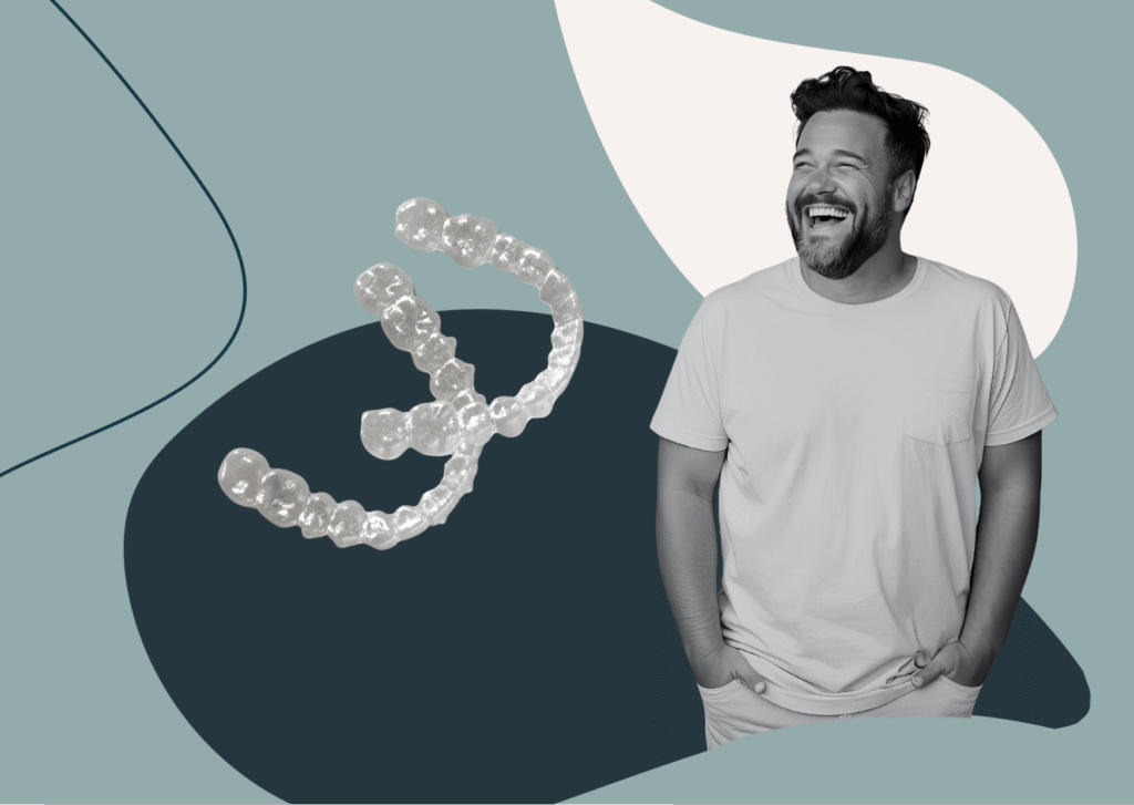 Nakładki Invisalign to nowoczesny system leczenia ortodontycznego wykorzystujący serię przezroczystych nakładek (alignerów), które są niemal niewidoczne na zębach.